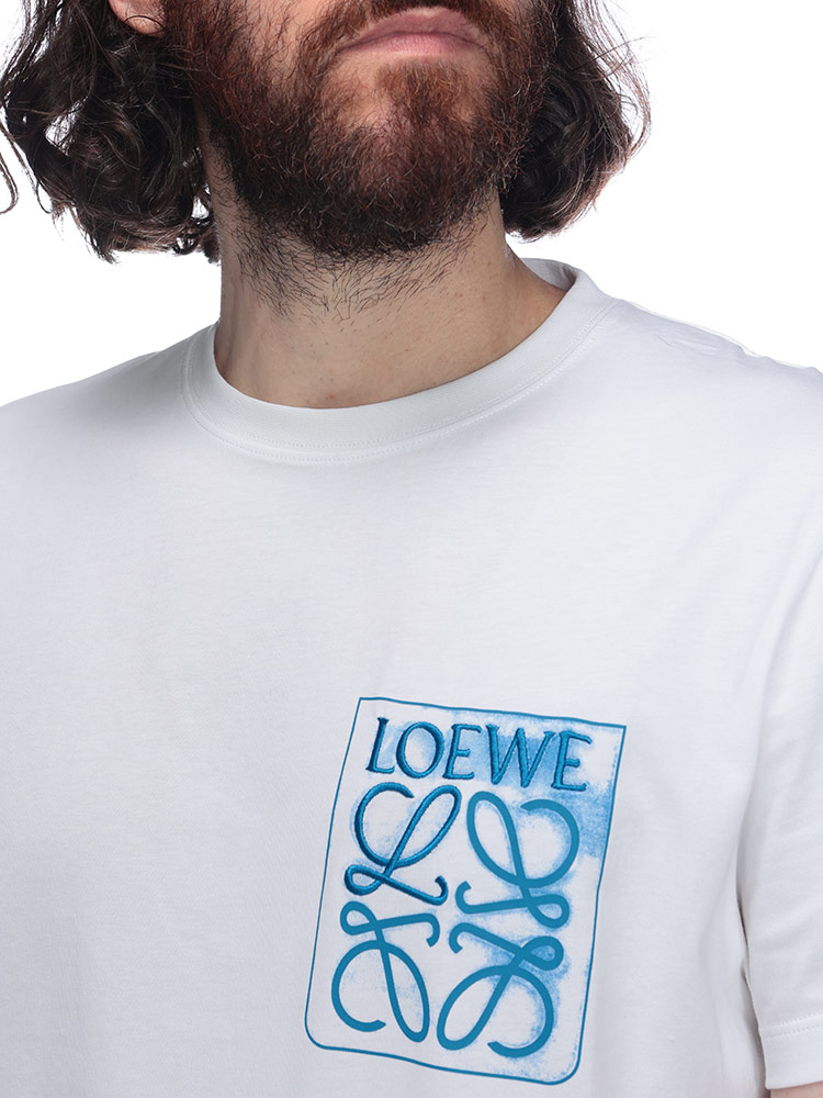 LOEWE（ロエベ） メンズ Tシャツ トップス アナグラム刺繍 半袖 T