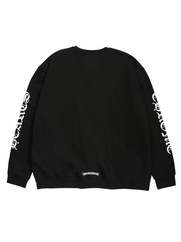 CHROME HEARTS クロムハーツ スエット トレーナー ブラック 裏起毛 7499235227_9.jpg