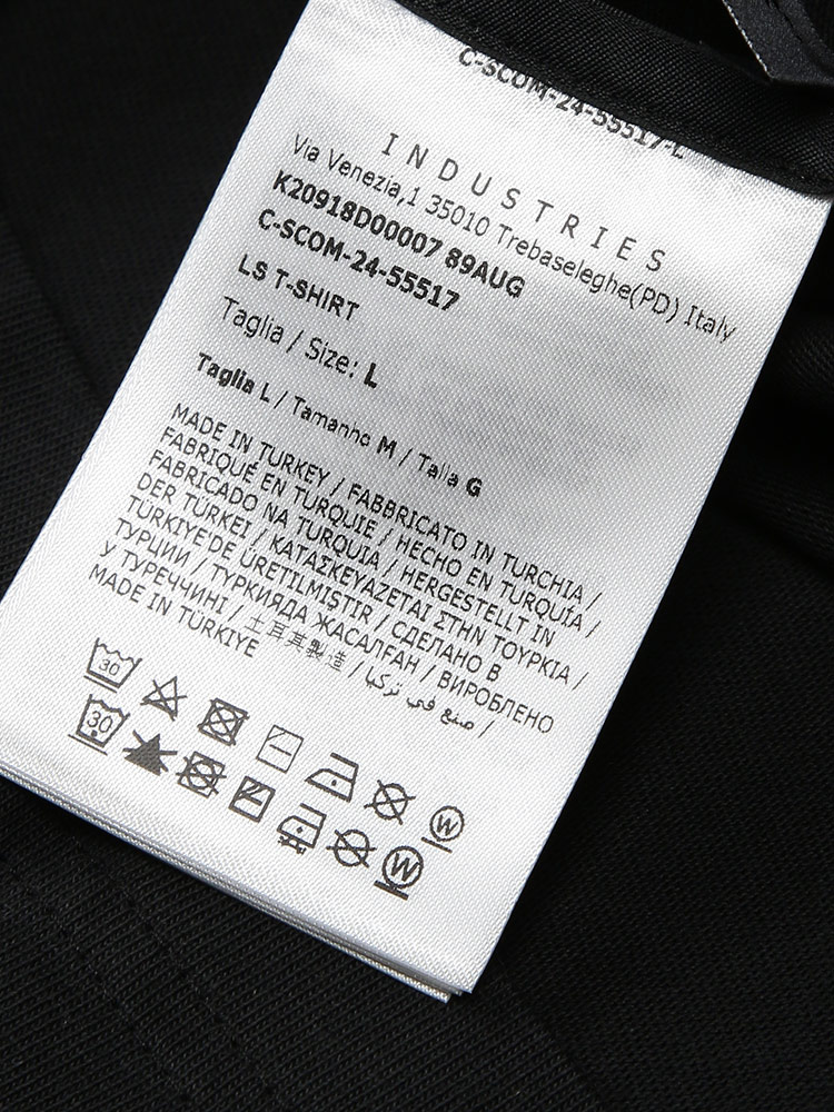 MONCLER（モンクレール） ロンT MONCLER バックロゴ クルーネック 長袖