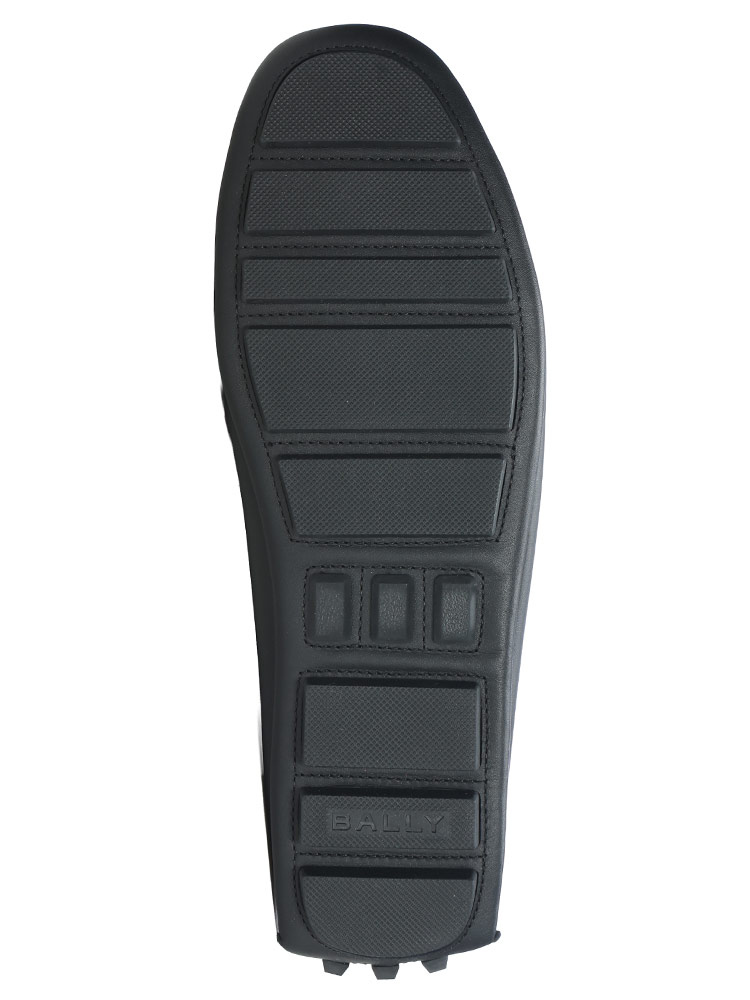 Bally（バリー） メンズ ドライビングシューズ ロゴ レザー 本革