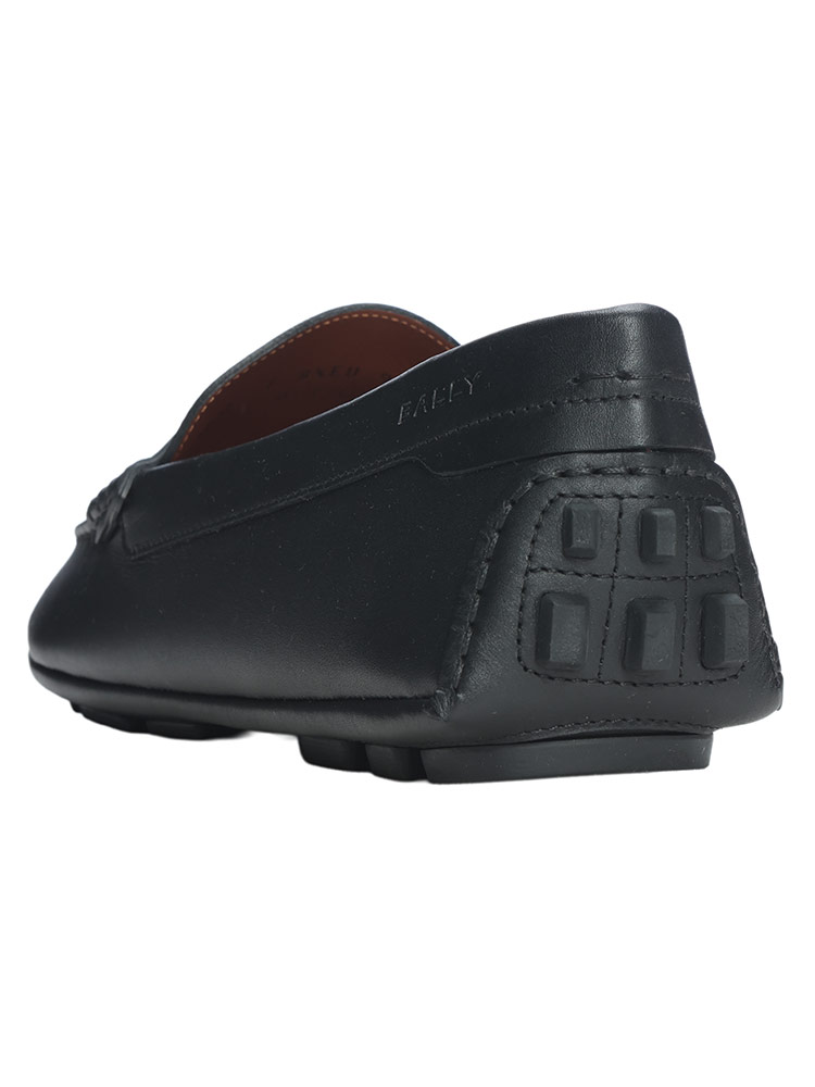 Bally（バリー） メンズ ドライビングシューズ ロゴ レザー 本革