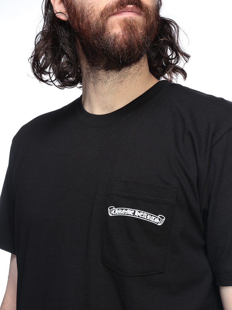 CHROME HEARTS（クロムハーツ） ミニロゴ ポケット クルーネック 半袖