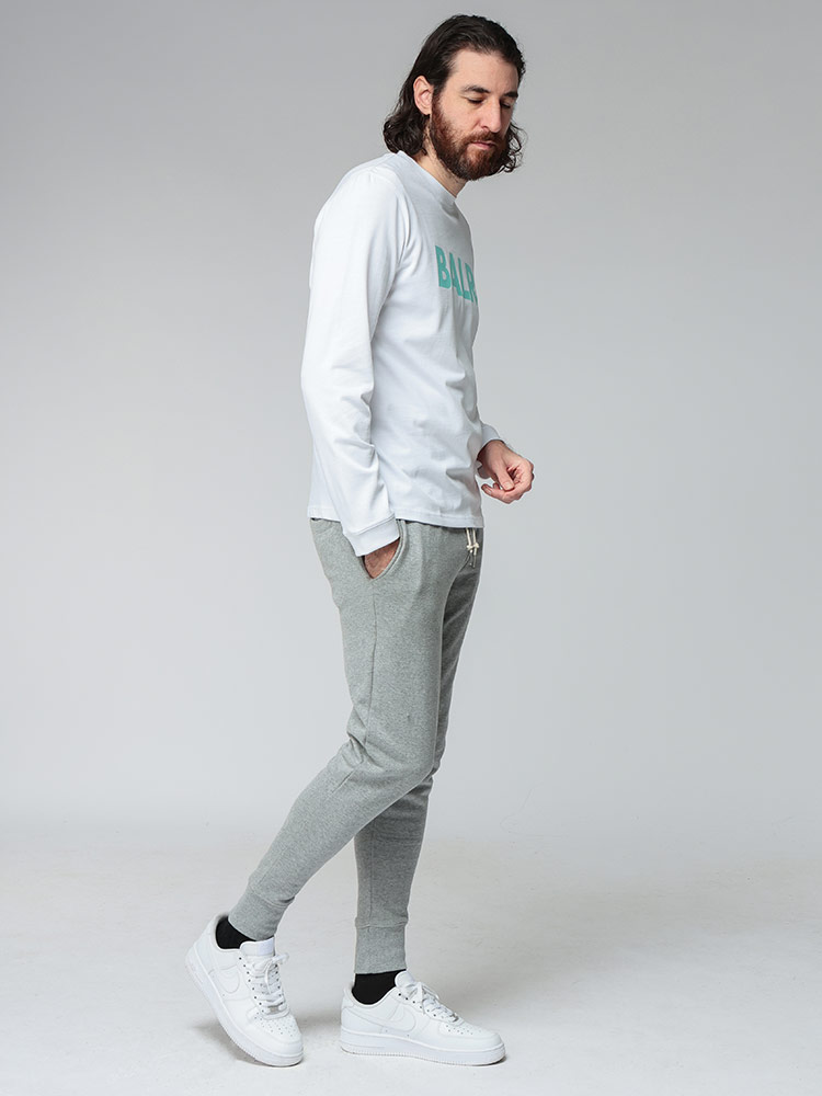 BALR.（ボーラー） ロンT トップス メンズ ロゴ プリント クルーネック
