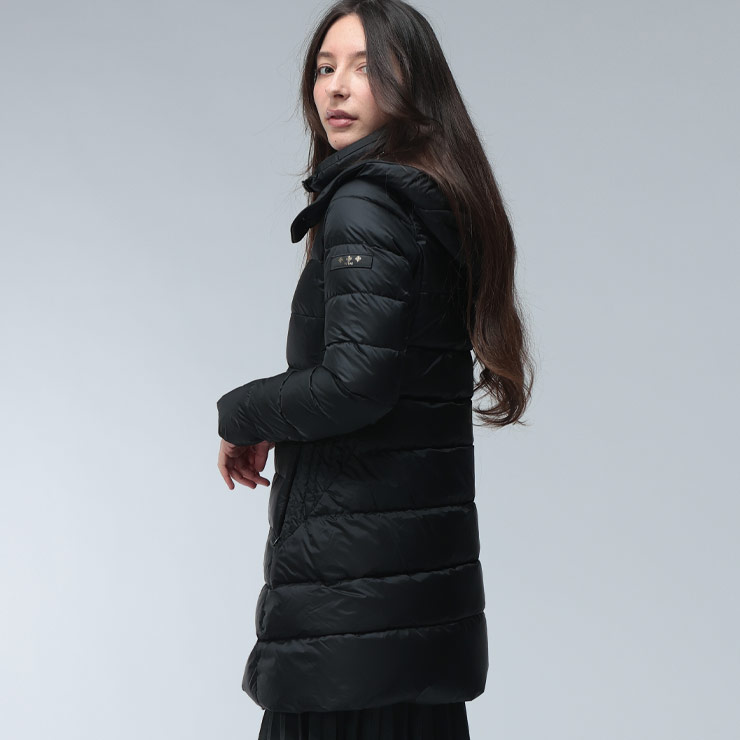 タトラス　ストライプブルゾン 　【極美品】 TATRAS（タトラス） AZHA Nylon Jacket アーサ ライトブルゾン