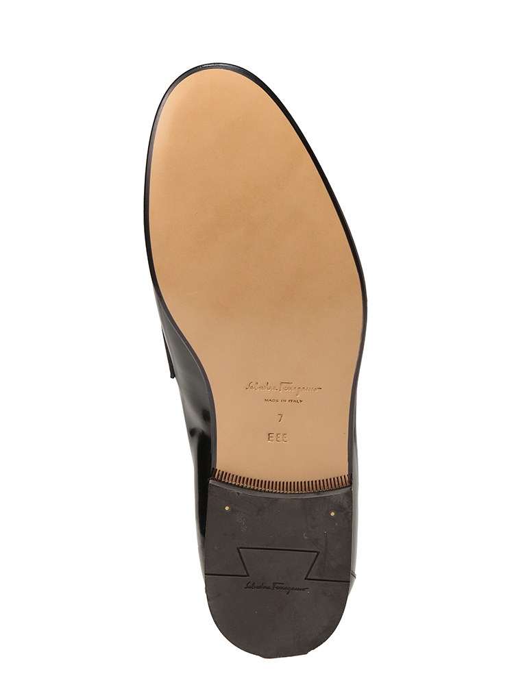未使用級✨　サルヴァトーレフェラガモ　ガンチーニ　ビットローファー　レザー FERRAGAMO（フェラガモ） サルヴァトーレフェラガモ ローファー メンズ