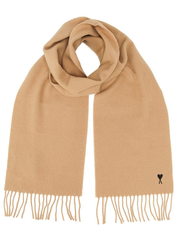 AMI Alexandre Mattiussi アミパリス マフラー メンズ AMI PARIS ロゴ