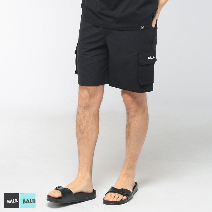BALR.（ボーラー） メンズ ショートパンツ ワンポイントロゴ カーゴ