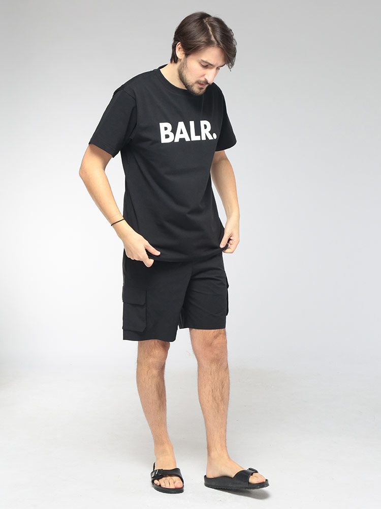 BALR.（ボーラー） メンズ ショートパンツ ワンポイントロゴ カーゴ