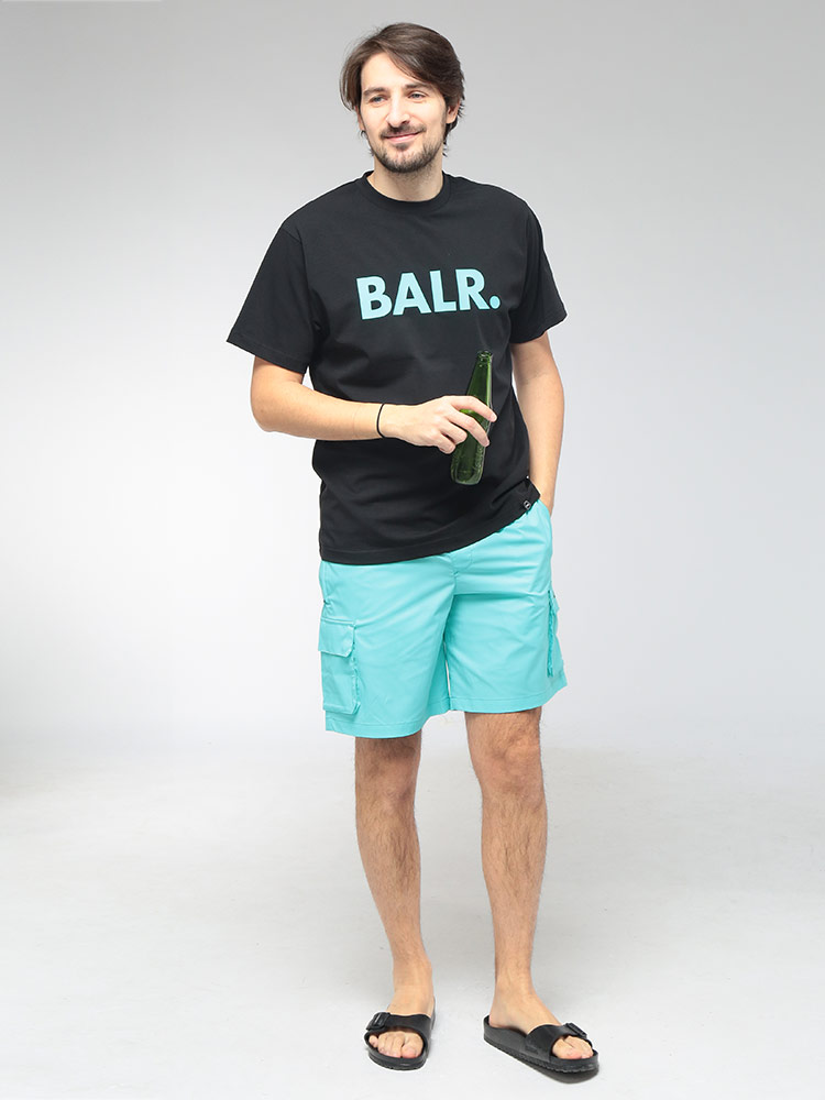 BALR.（ボーラー） メンズ ショートパンツ ワンポイントロゴ カーゴ