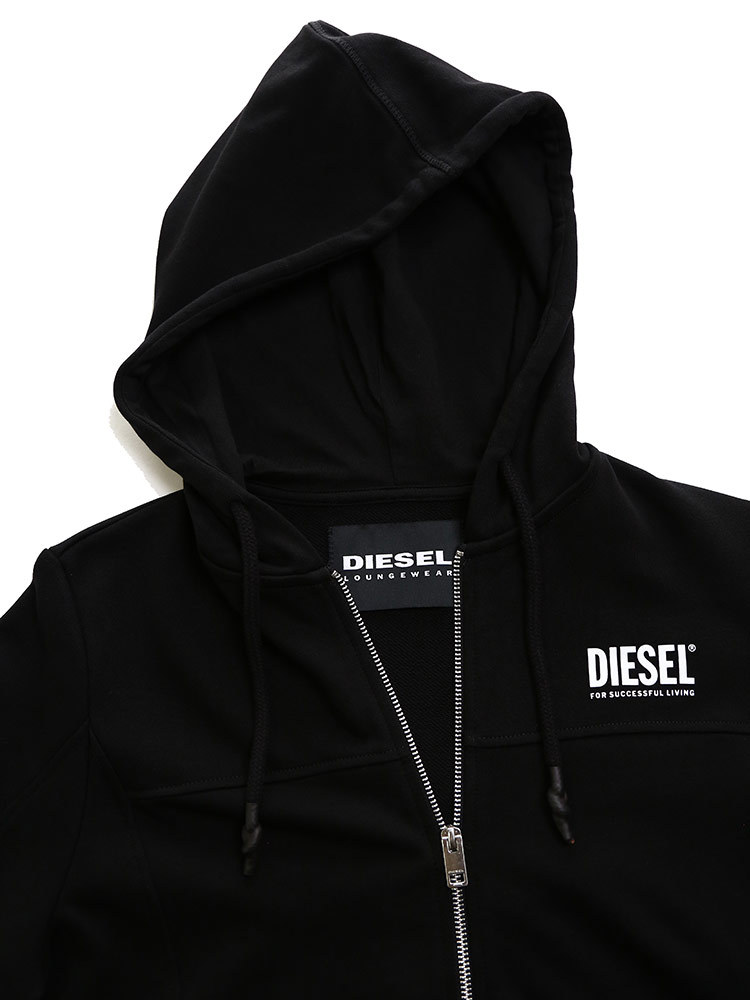 DIESEL☆ロゴプリント フリース パーカー♪【送料込】 die-m-t-e4-323.jpg
