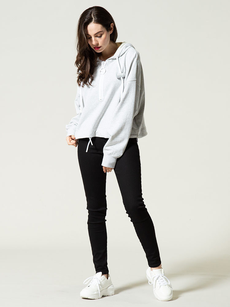 DIESEL ディーゼル レディース ハーフ ビッグジップ スウェット DIESEL ディーゼル レディース ハーフ ビッグジップ スウェット