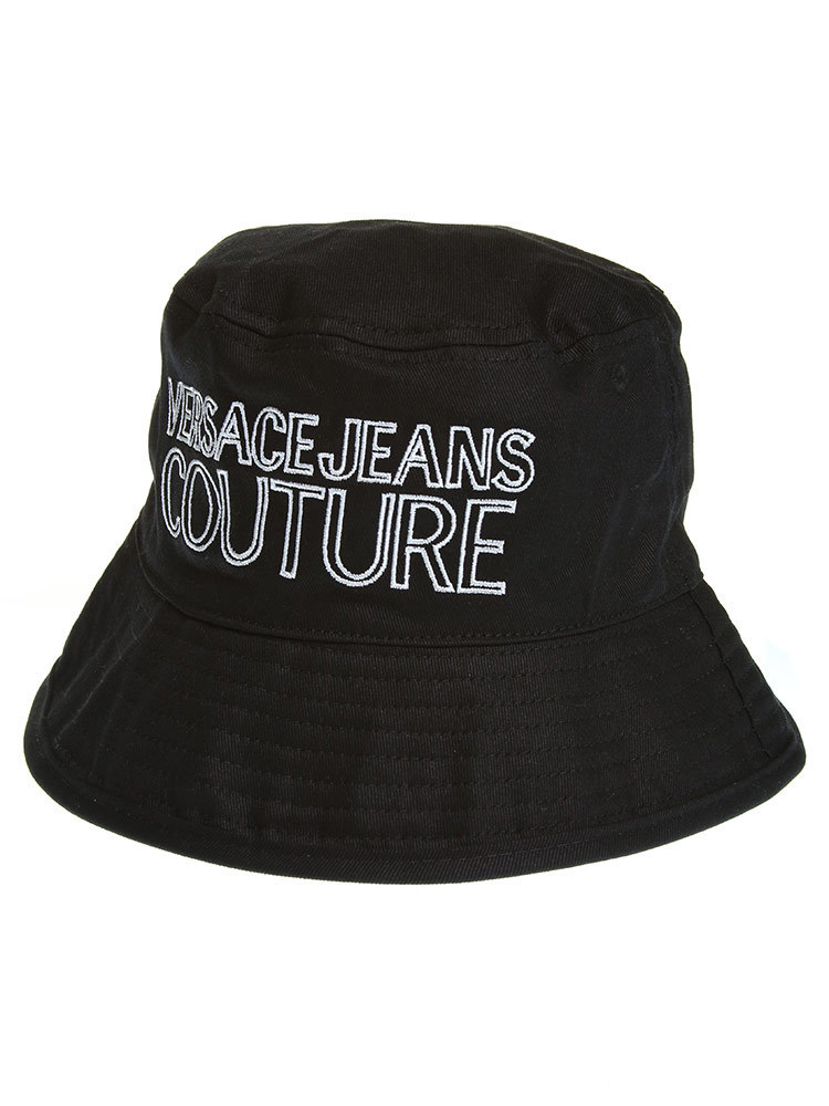 ヴェルサーチェ ジーンズ クチュール レディース VERSACE JEANS COUTURE ロゴ 刺繍 バケットハット ブランド 帽子 ハット  VC71GAZK06ZG009