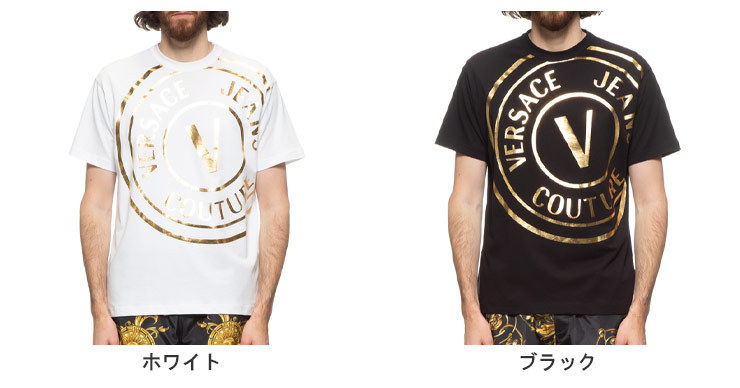 ヴェルサーチェ ジーンズクチュール メンズ Tシャツ VERSACE JEANS