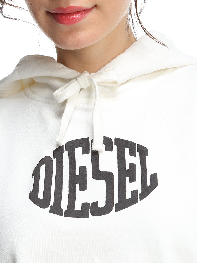 ディーゼル レディース パーカー DIESEL ブランド トップス プルオーバー スウェット 長袖 ロゴ プリント F-Reggy-Hood-E2  フーディー 白 DSLA065720NQAZ : 7537216650 : ゼンオンライン - 通販 - Yahoo!ショッピング