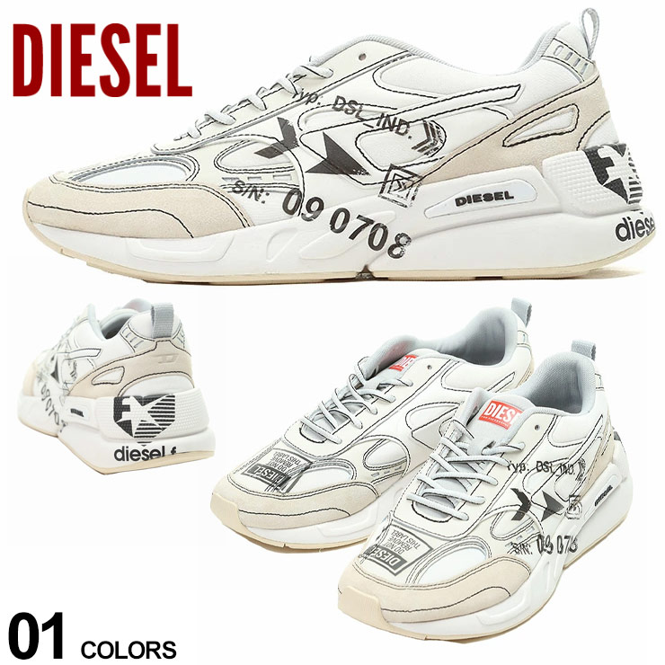 *DIESEL*ロゴ ローカットスニーカー 2色展開 DIESEL ディーゼル スニーカー メンズ ロゴ ローカット