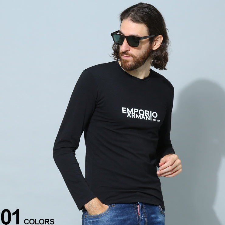 エンポリオアルマーニ アンダーウェア ロンT メンズ 国内即発 エンポリオアルマーニ EMPORIO ARMANI メンズ ロングスリーブ T