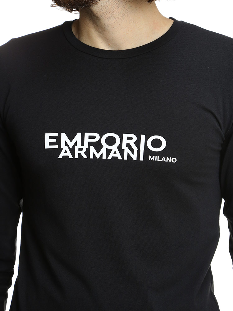 アルマーニ メンズ Tシャツ 長袖 エンポリオアルマーニ EMPORIO 
