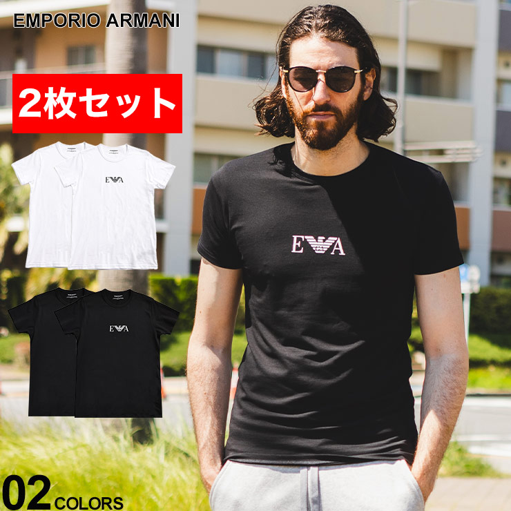 【EC限定】 アルマーニ メンズ Tシャツ 半袖 エンポリオアルマーニ 