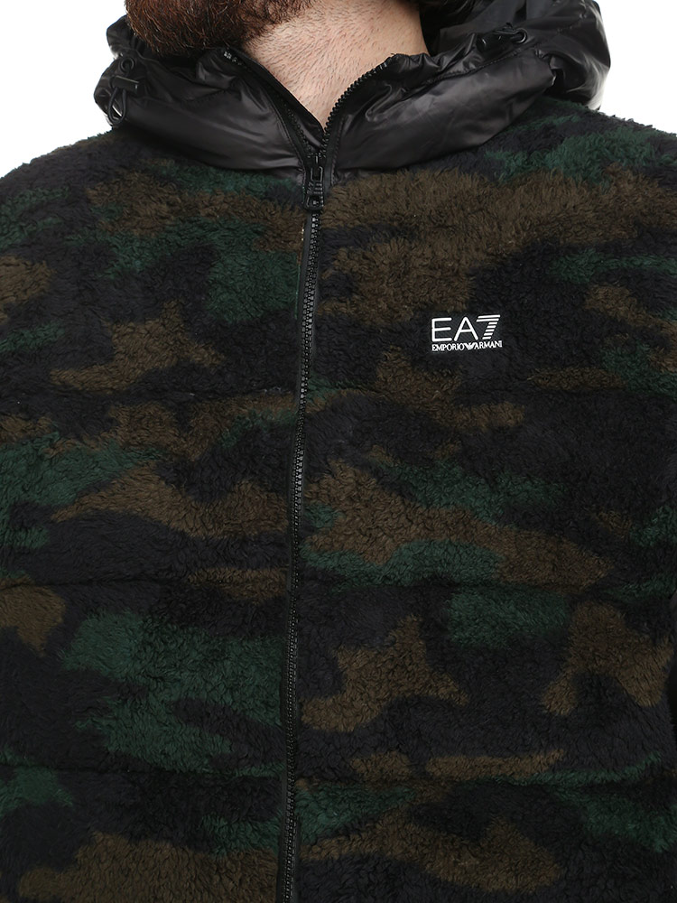 エンポリオアルマーニ メンズ ジャケット ブルゾン EMPORIO ARMANI EA7 ブランド アウター ボア カモフラ 中綿  EA76LPB47PN5ZZ