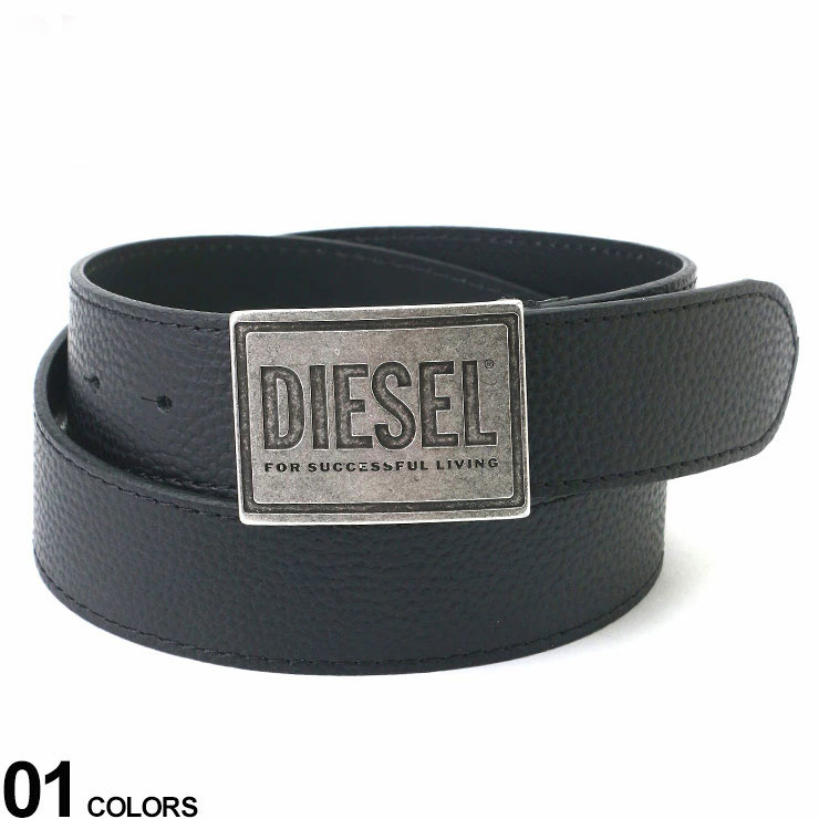 ディーゼル DIESEL ベルト メンズベルト ロゴ クロ 黒 B-Grain Ii