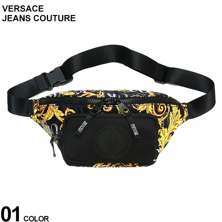 ヴェルサーチ バッグ VERSACE JEANS COUTURE ウエストポーチ