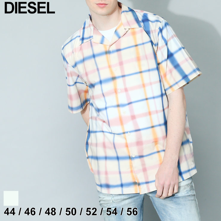 diesel shirt 開襟シャツ size 46 A08829_0DMAT_1ABA_F.jpg