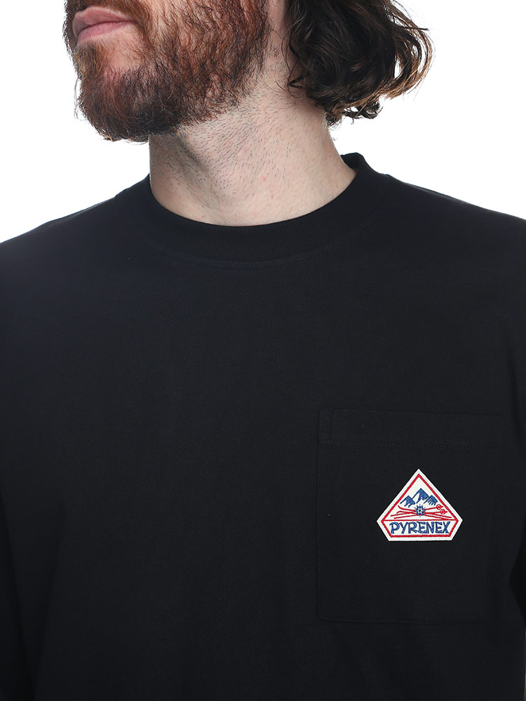 Pyrenex ピレネックス Tシャツ メンズ PYRENEX ロンT 長袖 ロゴ