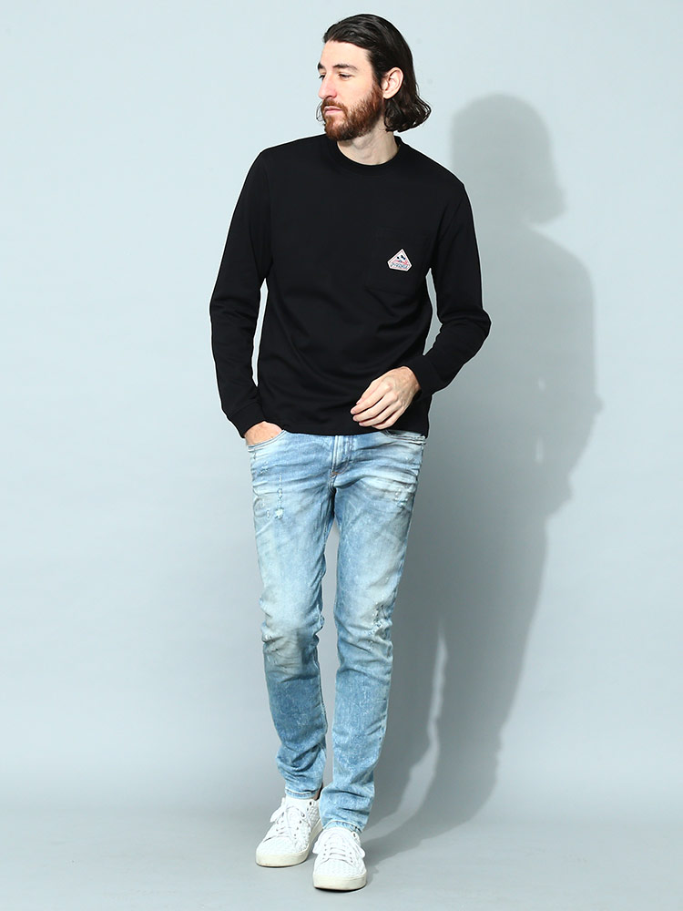 Pyrenex ピレネックス Tシャツ メンズ PYRENEX ロンT 長袖 ロゴ
