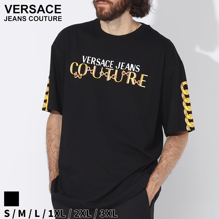 VERSACE JEANS COUTURE ヴェルサーチェ Tシャツ メンズ カットソー