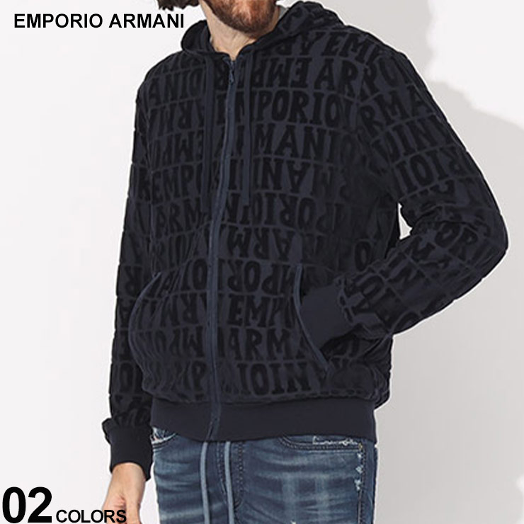 アルマーニ パーカー EMPORIO ARMANI エンポリオアルマーニ メンズ