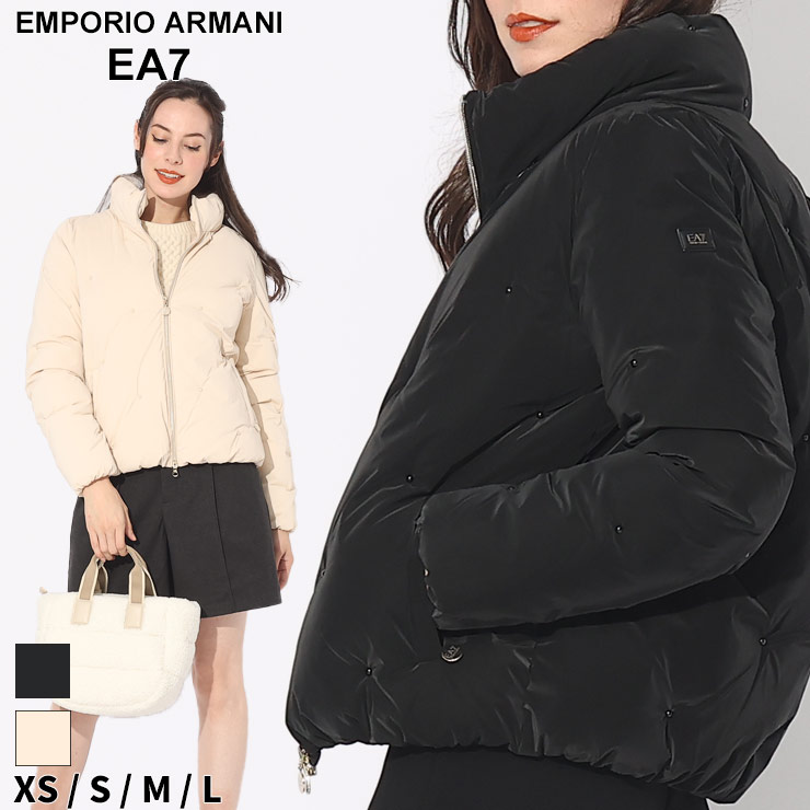 アルマーニ アウター EMPORIO ARMANI EA7 エンポリオアルマーニ レディース ロゴ 中綿ジャケット ブランド ブルゾン  EA7L6RTB34TNDMZ