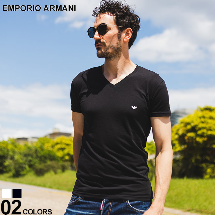 アルマーニ Tシャツ EMPORIO ARMANI エンポリオアルマーニ 定番 大きい 