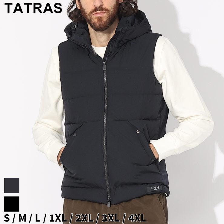 タトラス ダウンベスト TATRAS メンズ ダウン ジレ KOSBI ブランド アウター 防寒 大きいサイズあり TRMTLA23A4184