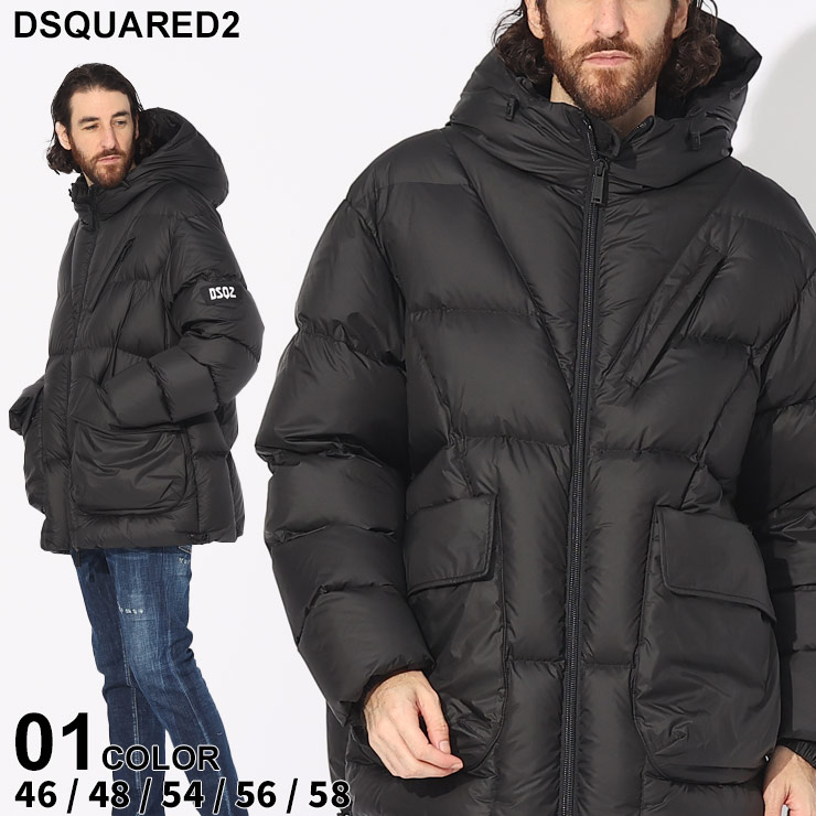 ディースクエアード ダウン DSQUARED2 メンズ ダウンジャケット ロゴ ブランド アウター ジャケット ブルゾン D2AM1392S78158  : 7537217449 : ゼンオンライン - 通販 - Yahoo!ショッピング