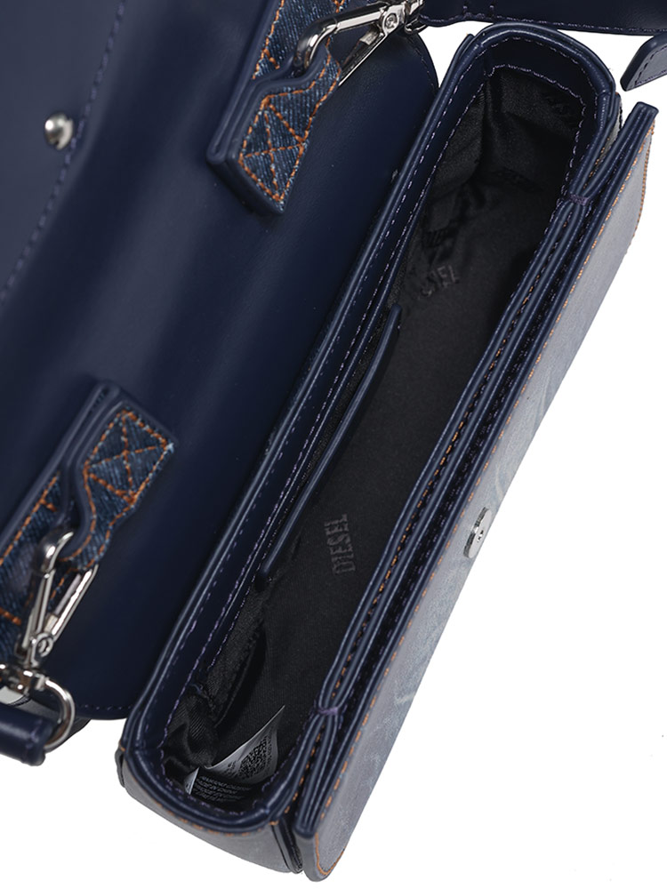 DIESEL ディーゼル レディース バッグ デニムプリント ロゴ