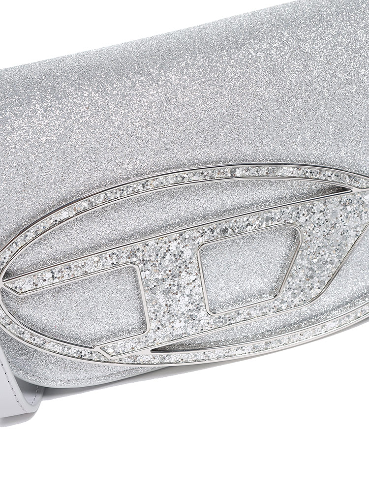DIESEL（ディーゼル） レディース バッグ グリッター ロゴ ショルダー 