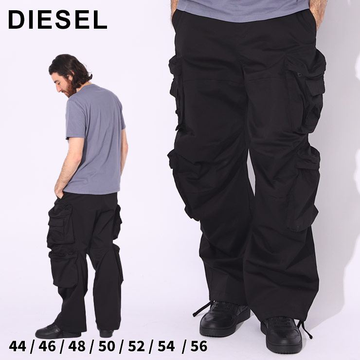 【新品】XS ディーゼル カーゴパンツ オーバルディ レディース イエロー 訳有 DIESEL（ディーゼル）の「レディース カーゴパンツ ストレッチ
