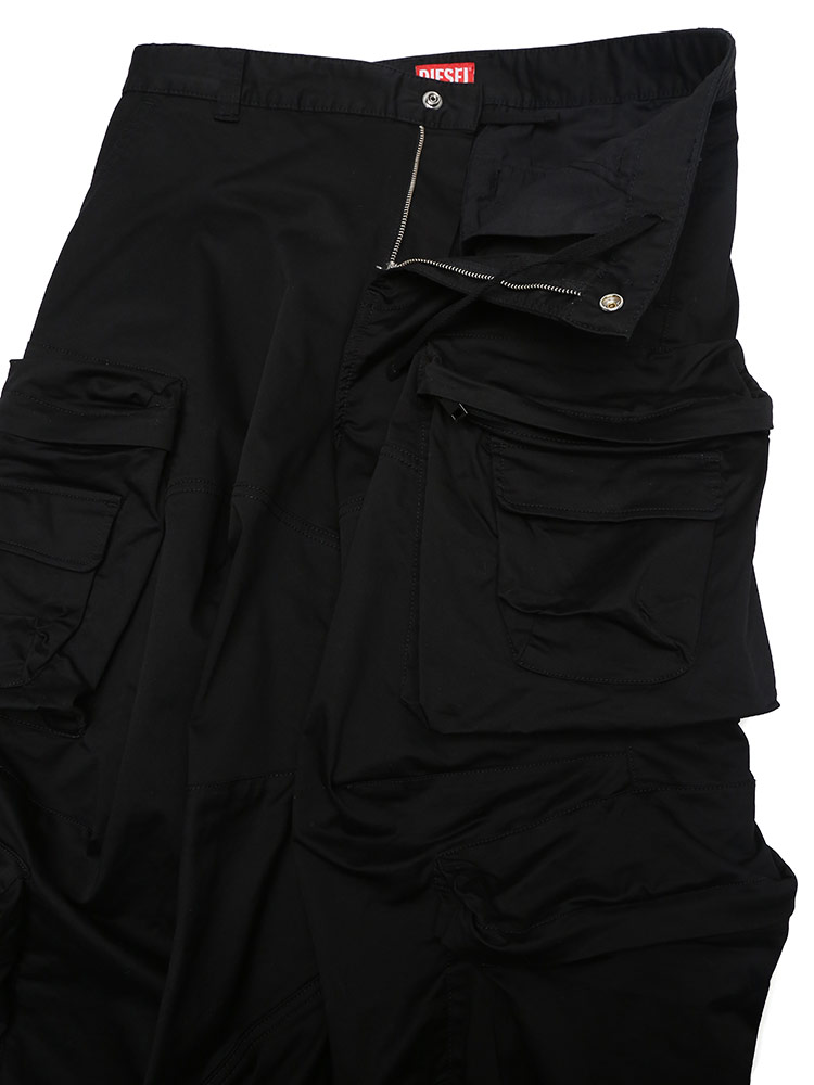 DIESEL（ディーゼル） ルーズフィット ストレッチ コットンサテン