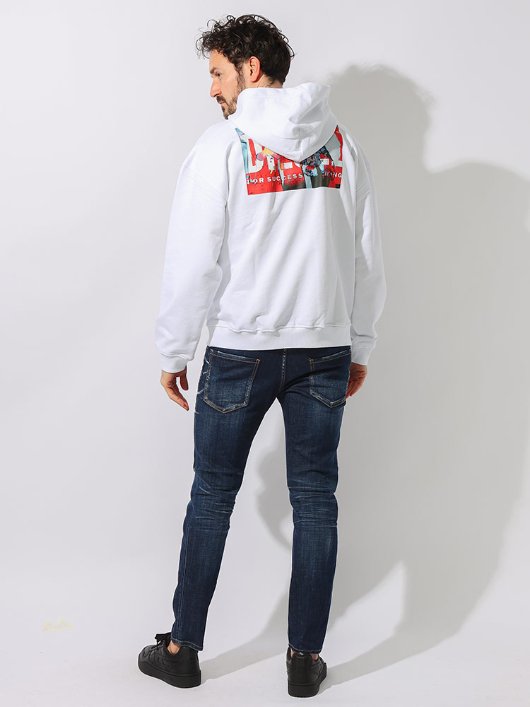 DIESEL（ディーゼル） バック 転写 グラフィック プリント プル