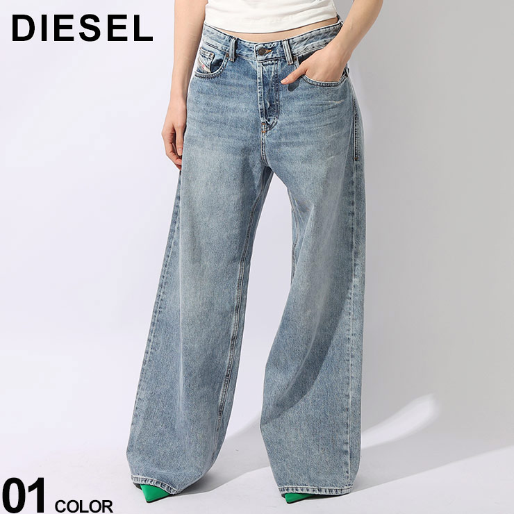 美品✨DIESEL/ディーゼル【M】デニムパンツ/ジーンズ ストレート DIESEL（ディーゼル） ローウエスト ボタンフライ ストレートジーンズ
