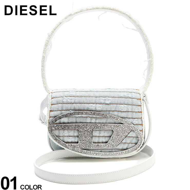 希少　ディーゼル ウエストバッグ ダメージ加工　Dロゴ　人気デザイン 楽天市場】DIESEL ディーゼル ウエストバッグ ボディーバッグ