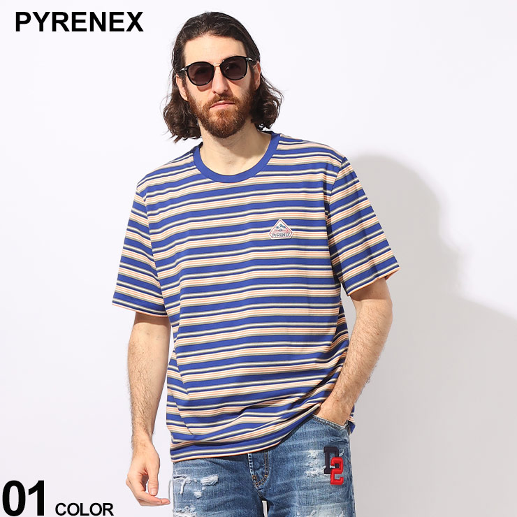 Pyrenex PYRENEX (ピレネックス) オーガニックコットン ボーダー