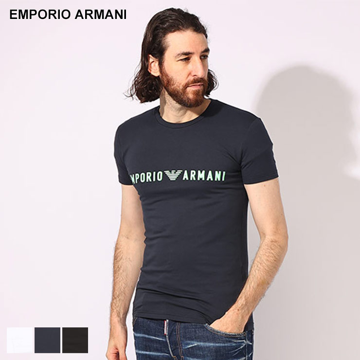 EMPORIO ARMANI エンポリオアルマーニ フロントロゴ クルー