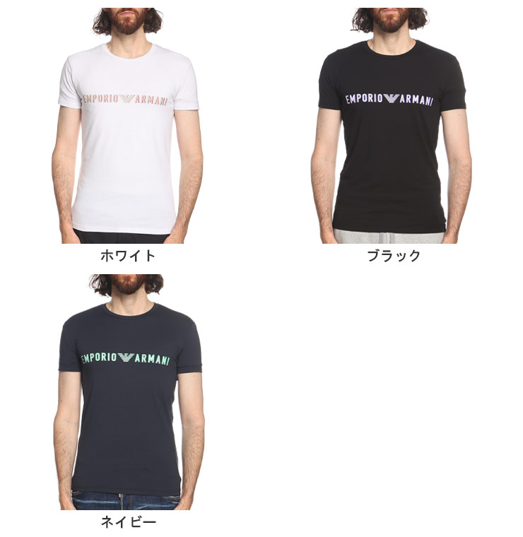 EMPORIO ARMANI エンポリオアルマーニ フロントロゴ クルー