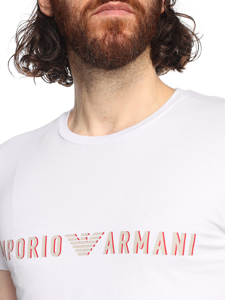 EMPORIO ARMANI エンポリオアルマーニ フロントロゴ クルー