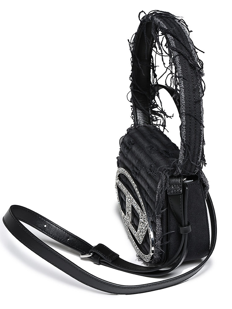 DIESEL（ディーゼル） フリンジディテール ストーンロゴ 2WAY