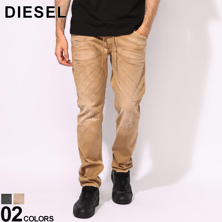 Diesel ディーゼル NARROT ジョグジーンズ ダメージ加工 34 DIESEL ディーゼル NARROT ダメージ加工 jogg デニムパンツ