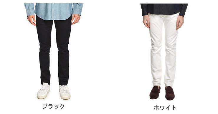 EMPORIO ARMANI ブラックカジュアルワイドパンツ！裾ジッパー付き EMPORIO ARMANI エンポリオアルマーニ 5P ジップフライ コットンパンツ