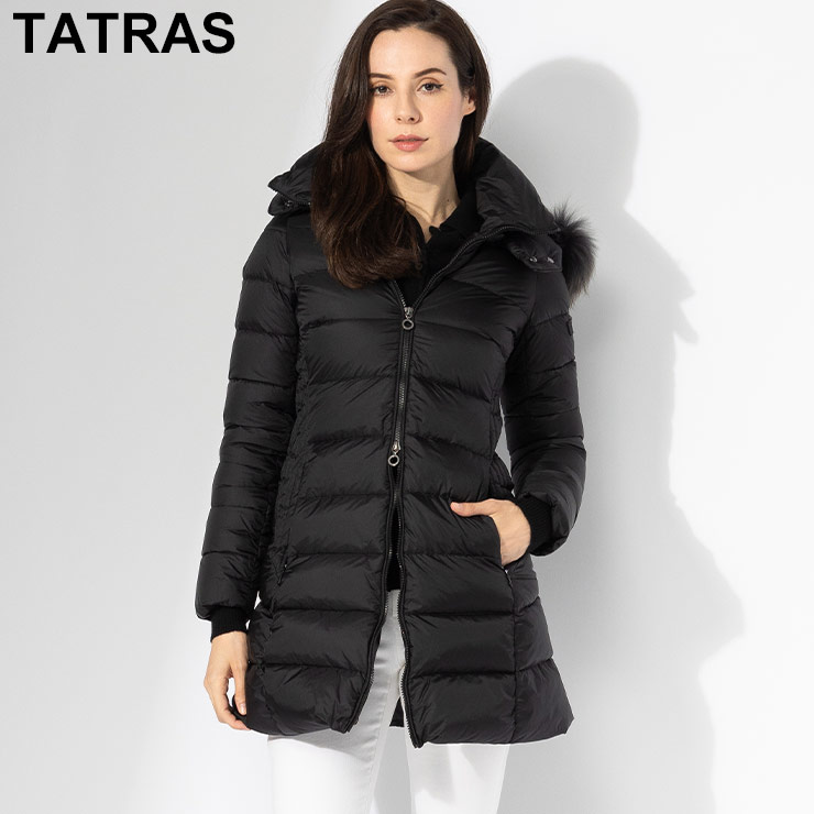 よ*み様 極美品 タトラス イセラ ダウンジャケット ウール ミドル丈 ファー TATRAS（タトラス） イセラ TATRAS ISERA ダウンコート ダウン