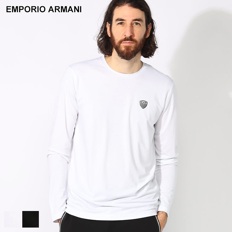 EMPORIO ARMANI エンポリオアルマーニ 胸ラバーロゴ クルー